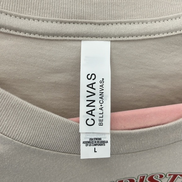 Moody Christmas Co. “Keep the Mood Cheery” Highland Cow T-Shirt Sz L Holiday Tee - Picture 5 of 5